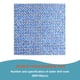 thumbnail image 5 of sweethay Cinta de diamantes de imitación de cristal, accesorios de ropa, pegatina con aspecto brillante, suministros para el hogar, azul claro, Type2 NO2, 5 of 6