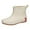 White, variant on Rain Boots Women Short Ankle Waterproof Rain Shoes Outdoor Garden Shoes