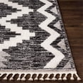 thumbnail image 3 of Valencia Black 2' x 3' Global Rectangle Area Rug, 3 of 6