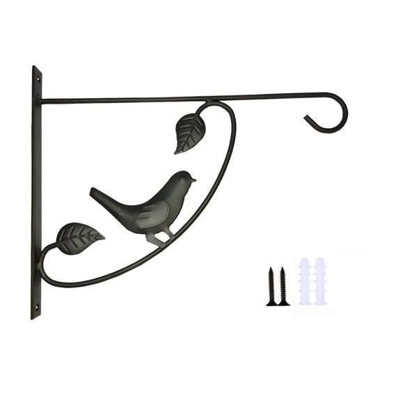 Dengmore Indoor and Outdoor Wall Type Plant Pot Hanging Bracket Hanger Metal Hook for Home Decor