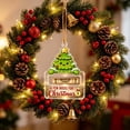 thumbnail image 4 of Christmas Cash Gift Ornament, 3.14" Clear Acrylic Money Holder, Double-Sided Printed Hanging Decor for Xmas Tree, Stocking Stuffer & Holiday Gifting, 4 of 7