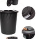 thumbnail image 2 of Houderco Bote De Plástico Negro Para Almacenar De Té Con Decorativo Y Duradero, 2 of 7