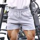 thumbnail image 5 of Pantalones Cortos para Hombre Cintura Elástica con Bolsillos Color Sólido Casual Suelto Pantalones de Ejercicio, Cordón de Moda para Correr, Trabajo Y Uso Diario, 5 of 6