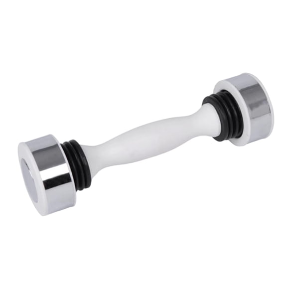 S SERENABLE Dumbbell Shaking Weight 5lb Hand Weight for Training Weightlifting Full Body White
