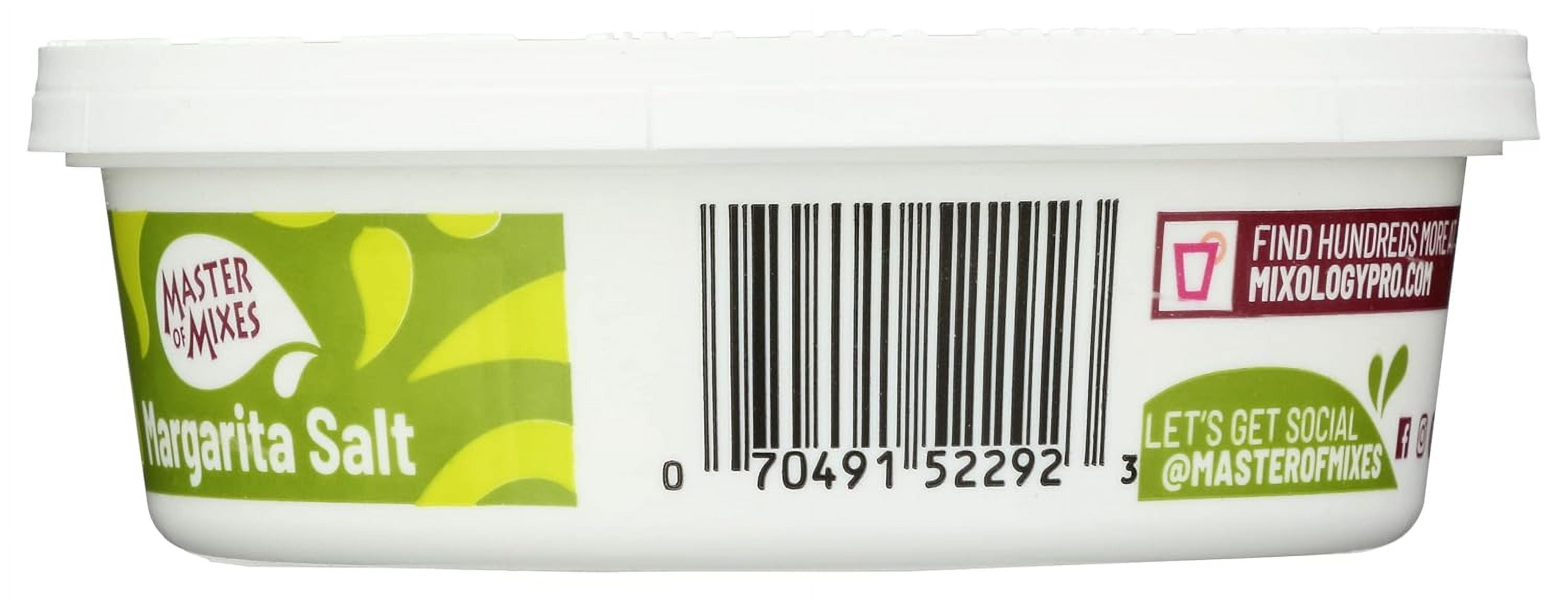 Pack of 12, Master Of Mixes Margarita Salt, 8 oz