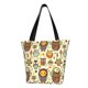 thumbnail image 1 of Disketp Cute Owls for Women’s Casual Shoulder Tote Bag Cross-body Handbags for Shopping, Travel and Daily Use, 1 of 6