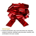 thumbnail image 3 of Lazo de regalo extra grande para coches, para cestas de bodas, regalo de Navidad, lazo grande rojo de 12 pulgadas, 3 of 7