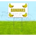 thumbnail image 1 of Bananas (18" x 24") Yard Sign, Includes Metal Step Stake, 1 of 6