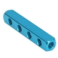thumbnail image 4 of Pneumatic Manifold Block Splitter, Manifolds Air Distribution Blocks  Sealing Easy To Install Aluminum   For Automation Equipment AL-2,AL-3,AL-4,AL-5,AL-6,AL-7,AL-8, 4 of 8