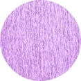 thumbnail image 1 of Ahgly Company Indoor Round Abstract Purple Contemporary Area Rugs, 5' Round, 1 of 4