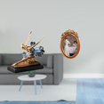 thumbnail image 2 of Figura decorativa de bailarina de ballet, estatua de bailarina, regalo, figurita de escritorio para chimenea o decoración de restaurante con marco de, 2 of 8