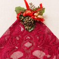 thumbnail image 3 of simhoa 13x45 Inch Lace Table Runner Tablecloth Christmas Party Table Decor Red, 3 of 5