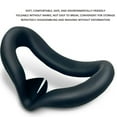 thumbnail image 3 of JUNWELL Oculus Quest 2 Accessories Black Silicone Face Cover for Meta Quest 2 Sweat-Resistant Dustproof Comfortable Fit Oculus Quest 2 Compatible, 3 of 7