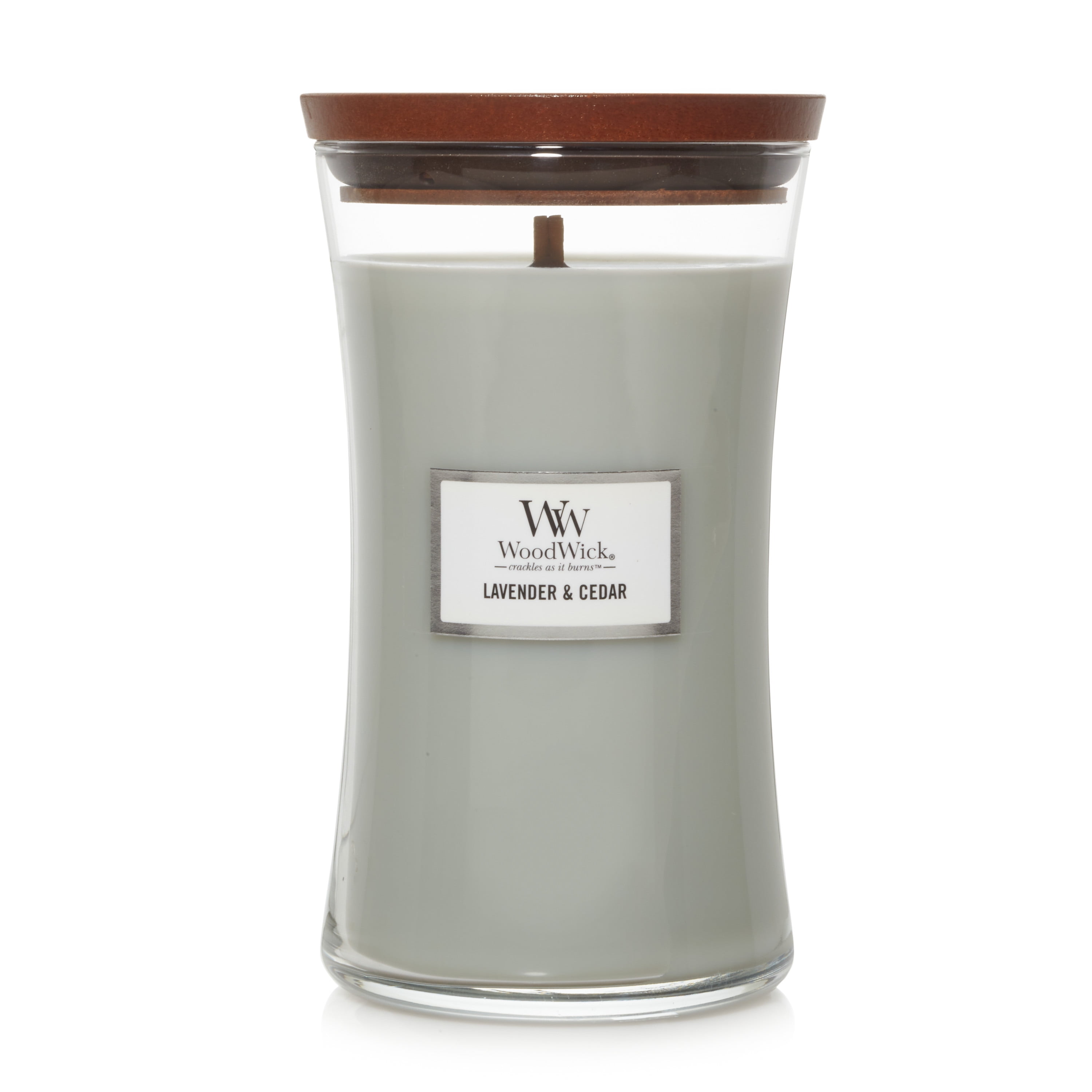 WoodWick Candles® Lavender & Cedar Large Hourglass Candle