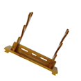 thumbnail image 2 of kurtrusly Samurai Sword Display Wood Katana Stand Holder 2 Layers, 2 of 9