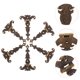 thumbnail image 3 of bisagras para cajas de madera, bisagras para joyeros, bisagras para cajas de metal, bisagras decorativas., 3 of 6