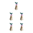 thumbnail image 1 of Naiovety 20 bolsas de polvo brillante de doble cara sin derramar polvo, decoraciones elegantes para de postres, envío plano, sirena dorada Type2 NO2, 1 of 6