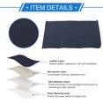 thumbnail image 5 of Unique Bargains Self Adhesive Leather Repair Patch Leather Repair Tape for Automotive Car Seat Sofa Couches Chair Interior Trim Dark Blue 12" x 8", 5 of 7