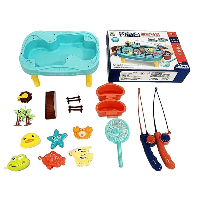 colorful interactive learning game plastic fishing
