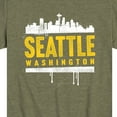 thumbnail image 3 of Instant Message - Seattle, Washington - Toddler & Youth Short Sleeve Graphic T-Shirt, 3 of 6