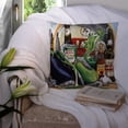 thumbnail image 3 of Carolines Treasures 1007PW1414 Eggplant & New Orleans Beers Decorative Indoor & Outdoor Fabric Pillow, 3 of 4
