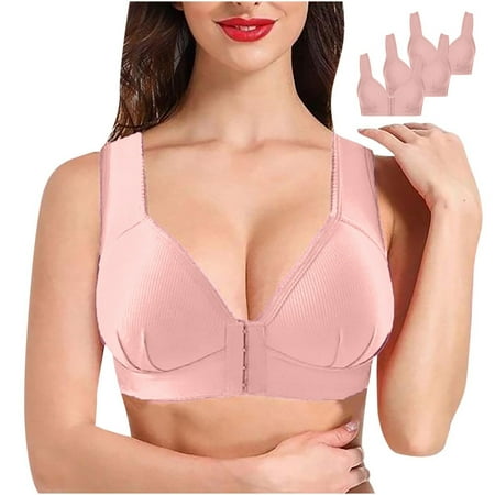 

Sokhug 3PC Women s Embroidered Glossy Comfortable Breathable Bra Underwear
