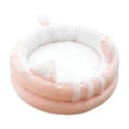 thumbnail image 1 of Indoor Circular Cat Bed With Cat Ears And Tail Design Suitable For All Seasons Portable Cat Slip Base Soft And Warm Washable, 1 of 5