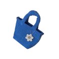 thumbnail image 2 of Qarigey Bolsos de mensajero, bolso de moda, pana de estilo Simple con cremallera, bolso de hombro, cinturón ajustable, bolso de mano para niñas y Bolsas de mensajero y de hombro Azul Qarigey AP012222-02, 2 of 6