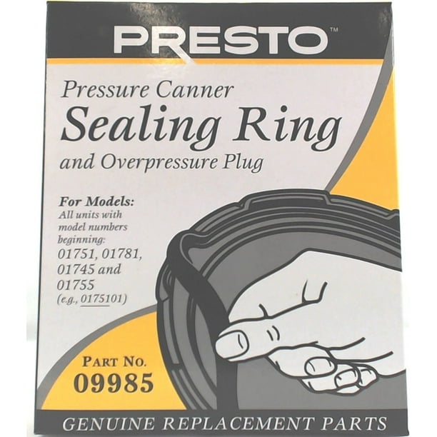 09985, Pressure Cooker Sealing Ring Fits Presto 01751 Models Walmart