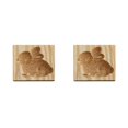 thumbnail image 2 of Bearachild Molde para galletas, molde para galletas en relieve reutilizable portátil de , tipo para hornear 2 Tipo 2 2Conjunto, 2 of 6