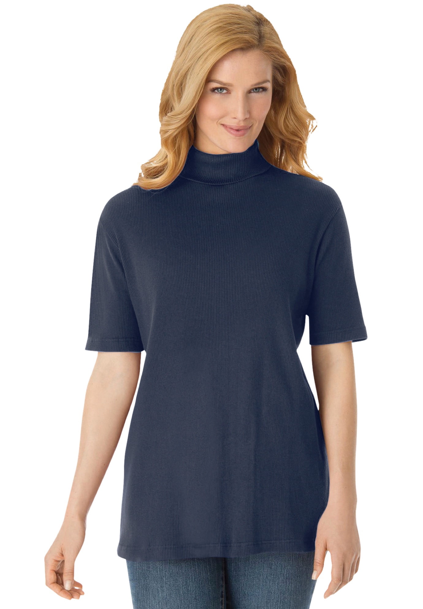 plus size turtleneck shirts