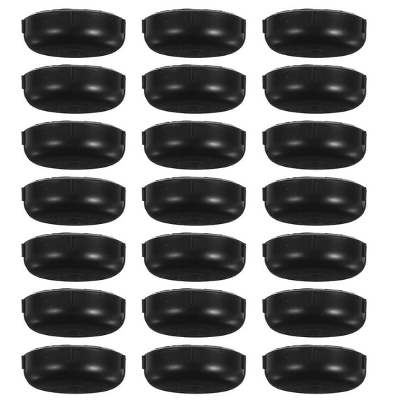 Hemoton 24pcs Patio Furniture Feet Caps Round Plastic Outdoor Chair Leg Caps Patio Chair Leg Protectors for Chairs and Tables