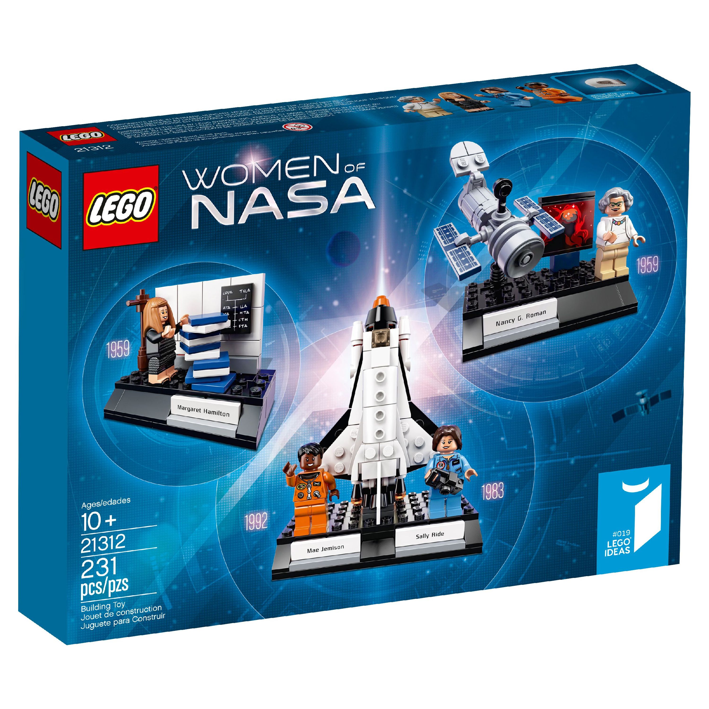 LEGO Ideas Women of NASA Building Set 21312 (231 Pieces) - image 3 of 6