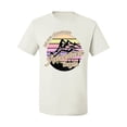 thumbnail image 2 of Wild Bobby Let Our Classroom Adventure Begin Mountain Sunset Light Colors Pop Culture Men Tee, White, Medium, 2 of 6