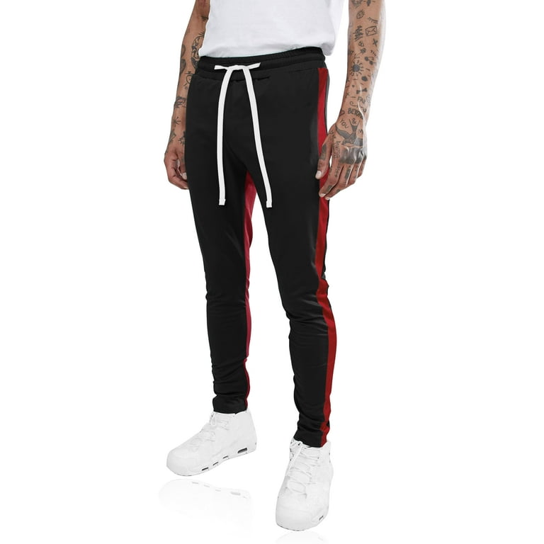 Dual stripe top track pants