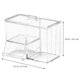thumbnail image 2 of WHAMVOX 1Ud Caja Transparente Para Almacenamiento De Bastoncillos De Con, 2 of 7