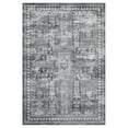 thumbnail image 2 of Aoile 8x10 Machine Washable Area Rug, Stain Resistant Anti Slip Backing Rugs, Retro Distressed Print Low-Pile Carpet Rugs for Living Room Bedroom Dinning Room, Gray, 2 of 8