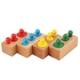 thumbnail image 3 of Juego de mesa Montessori de 4 piezas con cilindros y perillas de madera para practicar los sentidos Vistoso, 3 of 7
