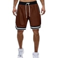 thumbnail image 4 of QSAWXQZ Men's Summer Mesh Basketball Shorts with Zipper Pockets Athletic Gym Shorts Quick Dry Loose Breathable Bottoms for Running Workout 5XL, 4 of 4