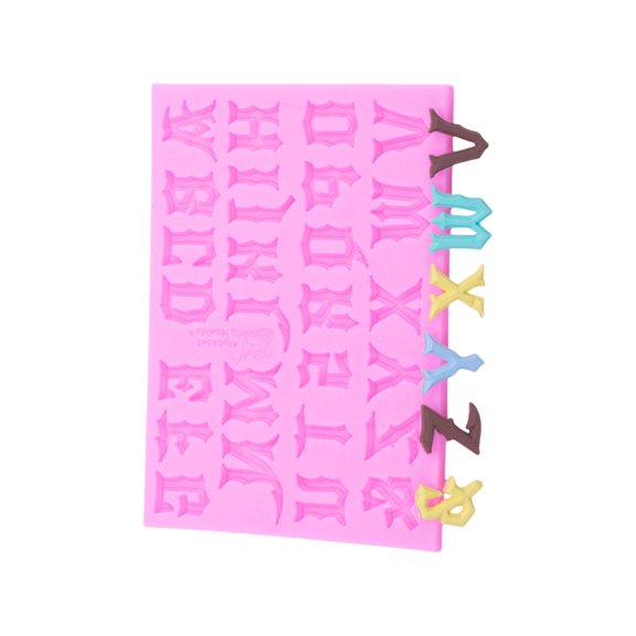 Letter/Number Silicone Candle Molds for Epoxy Resin Candle Soap Chocolate Molds