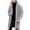 Grey, variant on uikmnh Mens Mid Length Sweater Coat Autumn and Winter Lapel Solid Color Knitted Cardigan
