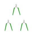 thumbnail image 3 of Soidarity Manicura Uña Cuticle Nipper Tijeras Removedor de piel muerta Mango de silicona Antideslizante Acero inoxidable Cuidado Trimmer Verde Type1 NO1, 3 of 6