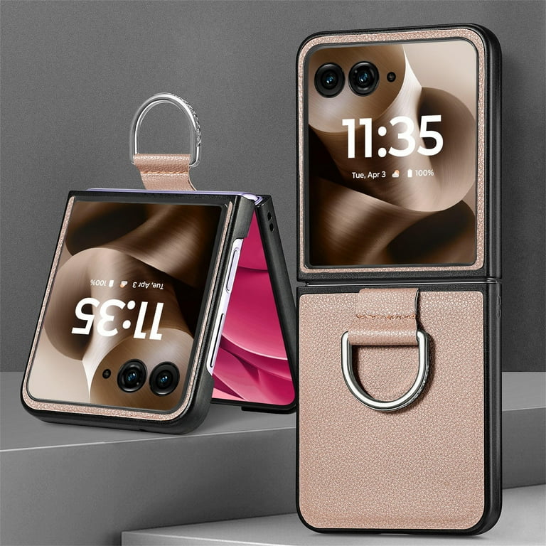 Foluu Clear Case For Motorola Razr 60 Ultra 2025 With Metal