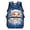 Space Cat, variant on Aplkyhs Pink Cute Axolotl School Backpack for Boys Girls Ages 6-18 Large Capacity Ergonomic Padded Shoulder Straps Back to School Gift for Elementary Middle High School Students
