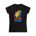 thumbnail image 3 of Love Wins LGBT Gay Pride Month Rainbow Lesbian Transgender Shirts for Women, 3 of 8