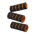 thumbnail image 5 of DimyFew 3 Pieces Pull up Bar Foam Cover Soft Thick Protector for Fitness Workout Gym Black Orange, 5 of 9