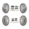 thumbnail image 1 of Transit Auto Front Rear Coated Disc Brake Rotors and Semi-Metallic Pads Kit for Car Subaru Legacy KGF-100900, 1 of 11