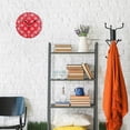 thumbnail image 4 of Dreamtimes 10in Christmas Snowflake Wall Clock, Non-Ticking Silent Battery Operated Wall Clock for Kids Living Room Bedroom Kitchen School Office Christmas Decor, 4 of 7