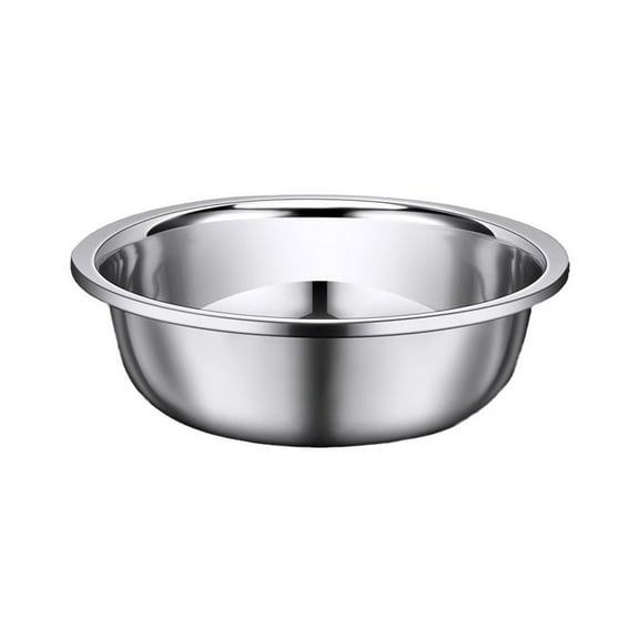Mixing Bowl, Stainless Steel Salad Bowls for Sourdough, Baking, Bread Making, Kitchen Kneading Bowl, 11in