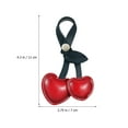 thumbnail image 3 of Guichaokj 2 Pcs Cherry Charms Purse Charms Bag Charms Cherry Bag Pendant Cute Handbag Charm Key Charm Cherry Accessories, 3 of 8